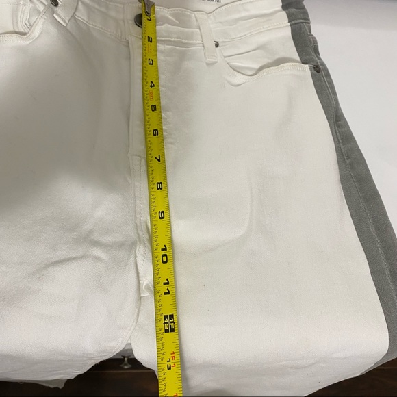 FIDELITY Taylor Ultra High Whiteout Crop Jeans - Picture 13 of 16